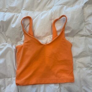 Lululemon orange soda align tank